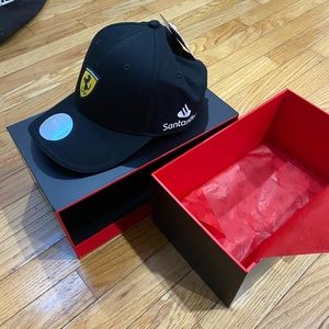 Santander Ferrari puma baseball cap